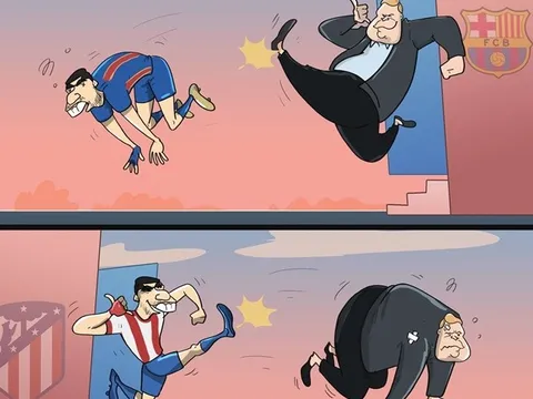 Cười té khói với loạt ảnh chế La Liga
