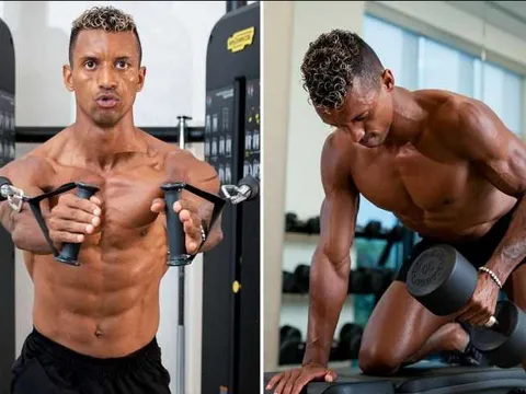 Cựu sao Man Utd chăm chỉ tập gym, khoe body 6 múi cực chất