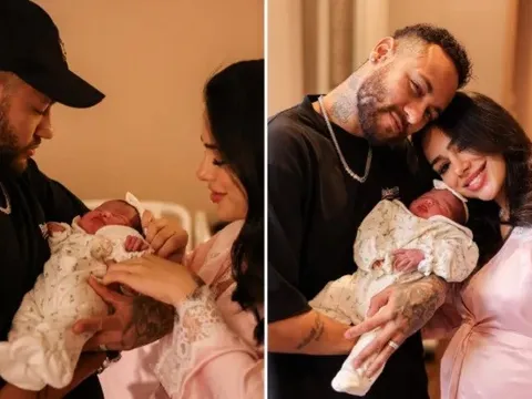 Hậu bê bối ngoại tình, Neymar hạnh phúc đón con thứ 2 bên bạn gái