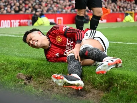 Dalot vô tình hé lộ mức độ chấn thương nghiêm trọng của Martinez