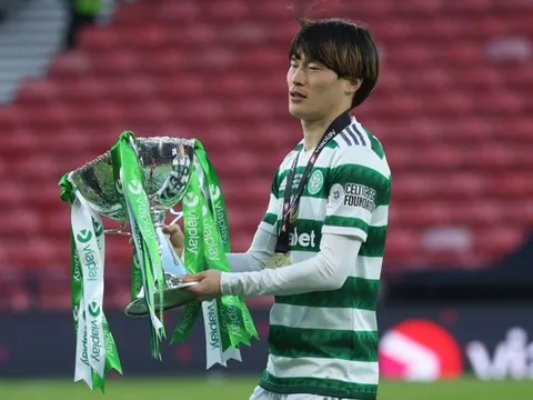 Dàn sao Nhật Bản tỏa sáng giúp Celtic vô địch