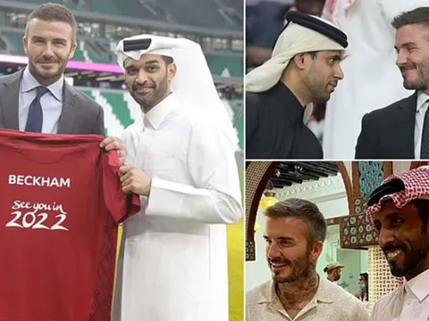 David Beckham hái ra tiền với Qatar