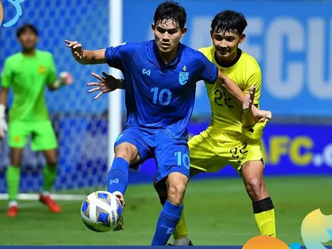 Đè bẹp Malaysia, U17 Thái Lan vào tứ kết U17 châu Á 2023