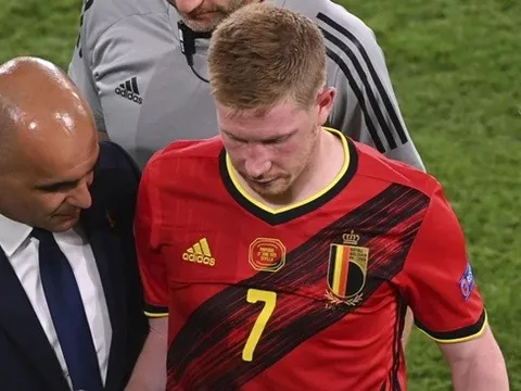 De Bruyne hối hận vì tiêm thuốc giảm đau tại EURO 2020