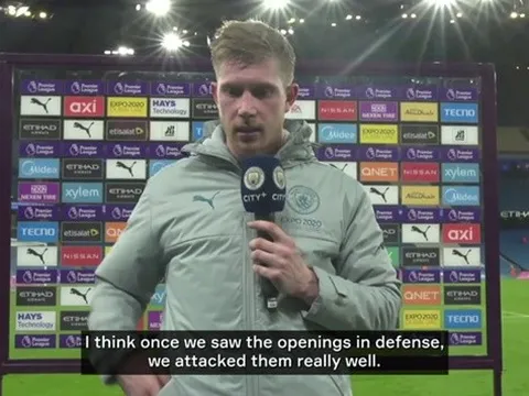 De Bruyne tiết lộ chìa khóa hủy diệt Leeds Utd