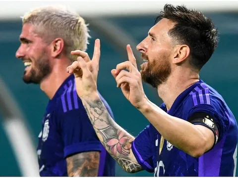 De Paul lại theo sát Messi, choáng ngợp cách Qatar chào đón Argentina