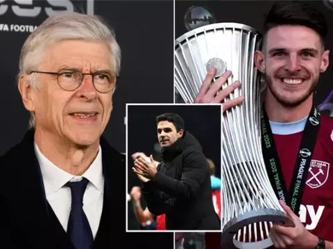 Declan Rice chỉ cần 20 phút để thuyết phục Arsene Wenger