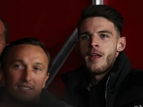 Declan Rice phản ứng ra sao khi đội trẻ Arsenal thảm bại tại Emirates?