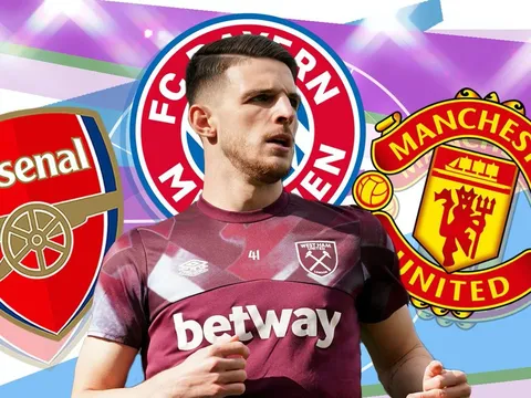 Arsenal rộng đường ký Declan Rice