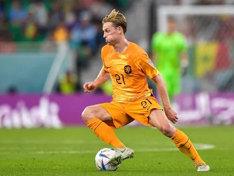 De Jong: "Điều tuyệt vời nhất với tư cách là một cầu thủ bóng đá"