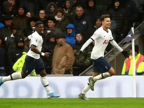 Dele Alli lập siêu phẩm, Tottenham ngược dòng kịch tính trên sân nhà