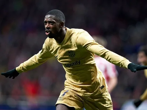 Dembele rực sáng, Barca độc chiếm ngôi đầu