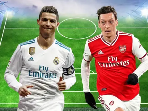 ĐHTB 11 đồng đội hay nhất của Ozil: Người cũ MU, Arsenal góp mặt