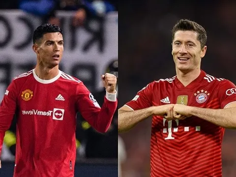 ĐHTB lượt trận Champions League giữa tuần qua: Ronaldo sát cánh cùng Lewandowski