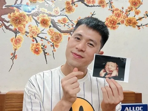 Đình Trọng sắp có con trai đầu lòng