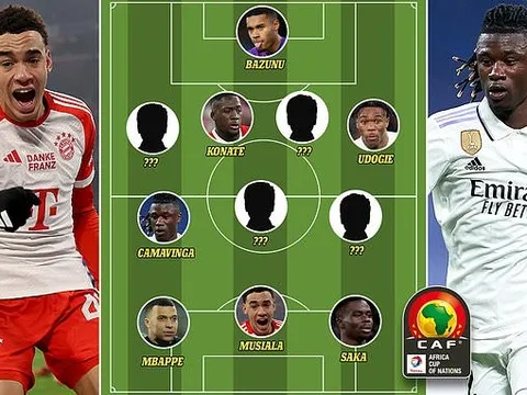 Đội hình 11 ngôi sao có thể tham dự AFCON: Mbappe, 2 sao Arsenal