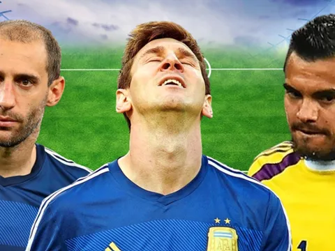 Đội hình Argentina đá chính chung kết World Cup 2014 giờ ra sao?