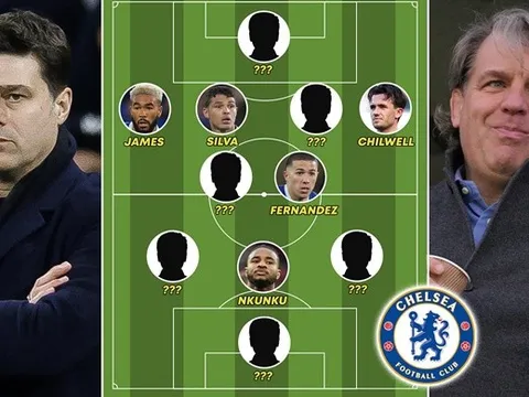 Đội hình cực mạnh của Chelsea khi hoàn tất 3 tân binh