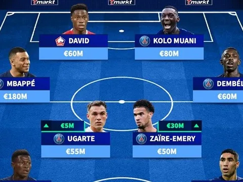 Đội hình đắt giá nhất Ligue 1: Bom tấn 95 triệu; Kẻ ngoại đạo