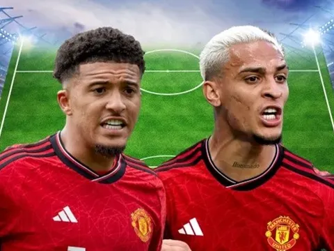 Đội hình dự kiến của Man Utd sau hung tin về Sancho và Antony