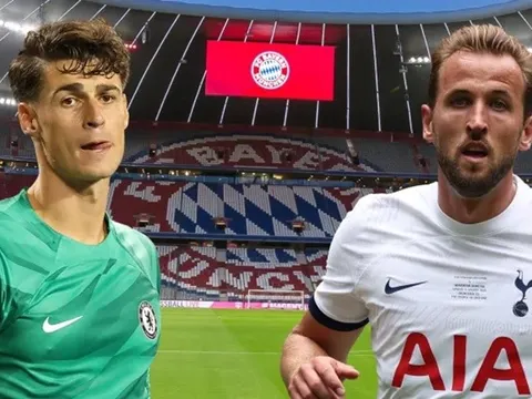 Đội hình hủy diệt của Bayern với Kane và Kepa