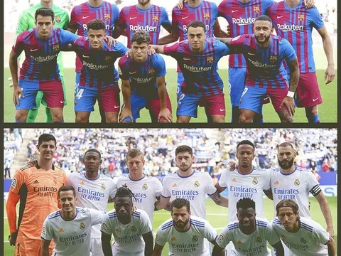 Đội hình kết hợp El Clasico: Real áp đảo, tân binh Barca góp mặt