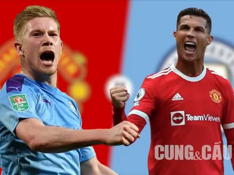 Đội hình kết hợp Man Utd - Man City: Ronaldo lĩnh xướng hàng công