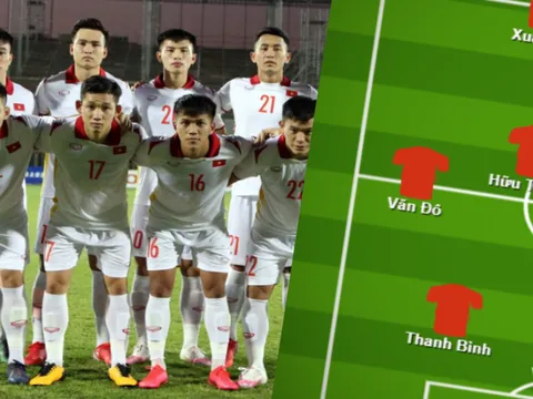 Đội hình U23 Việt Nam đấu Đài Bắc Trung Hoa: Văn Toản bắt chính, Hai Long dự bị?