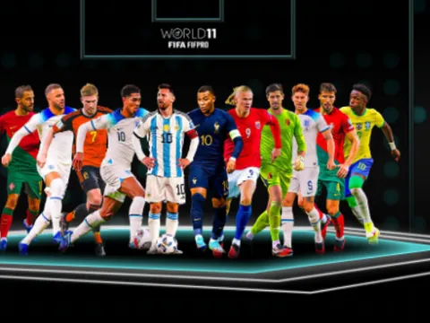 Đội hình xuất sắc nhất năm 2023 của FIFA: Messi, Bellingham và 6 sao Man City