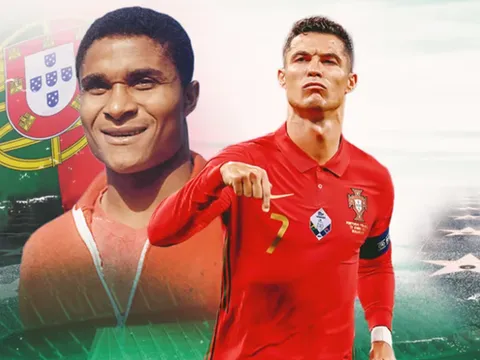 'Dream team' Bồ Đào Nha: Ronaldo và huyền thoại 440 bàn/473 trận