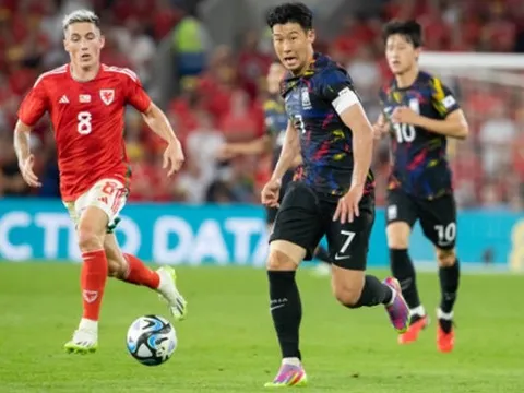 Son Heung-min bất lực trước xứ Wales