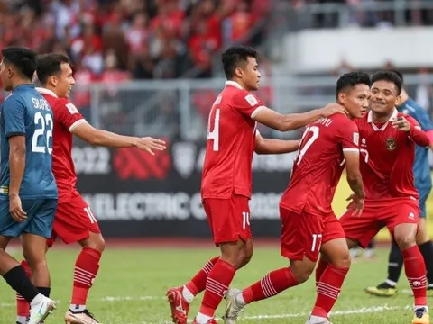 Indonesia trút mưa bàn thắng vào lưới Brunei