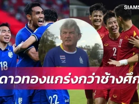 'ĐT Việt Nam nhỉnh hơn Thái Lan ở 2 yếu tố'