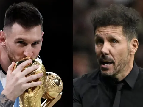 Đúng nhận sai cãi, Simeone nêu lý do Messi là số 1 hiện tại