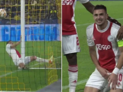 Dusan Tadic xả thân giúp Ajax hạ gục Dortmund