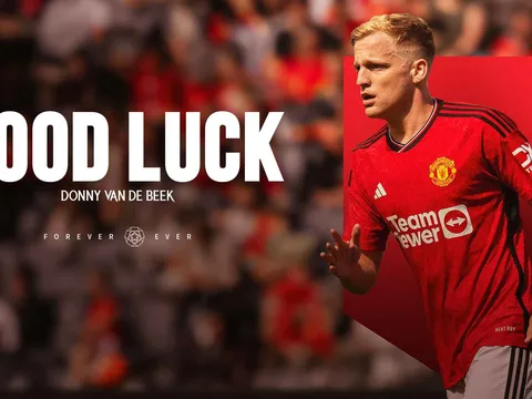 CHÍNH THỨC! Man Utd chia tay Van de Beek