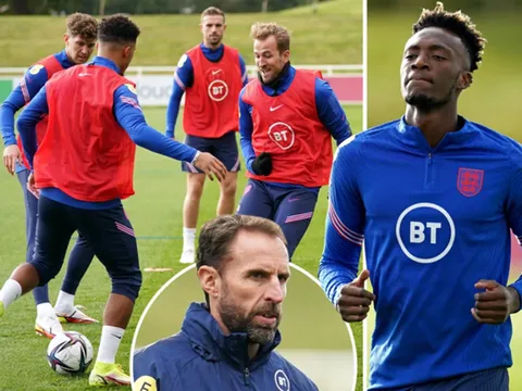 Tuyển Anh tập, Harry Kane cười tươi rói cùng các đồng đội