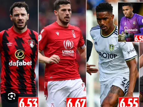 Đội hình tệ nhất Premier League mùa này: Cựu sao Man City góp mặt