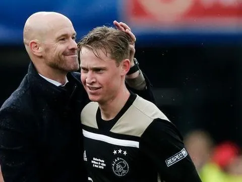 Ten Hag nói 1 lời về De Jong trước ngày tái ngộ