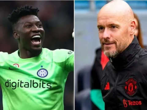 Erik ten Hag phá vỡ im lặng về tin đồn mua Onana