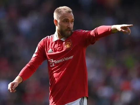 Eriksen phản ứng trong ngày tái xuất