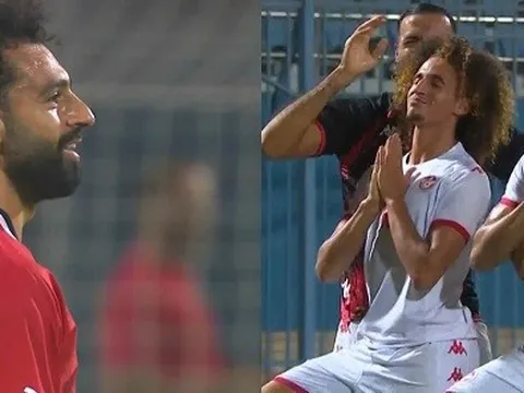 Hannibal Mejbri chế nhạo Salah sau khi đánh bại Ai Cập