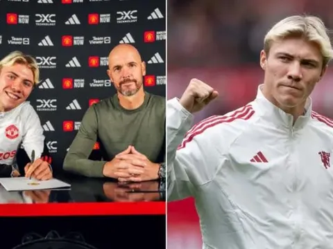 Fabrizio Romano hé lộ số áo của Rasmus Hojlund