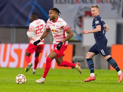 Chói sáng trước Man City, số 18 của RB Leipzig được fan Arsenal thèm khát