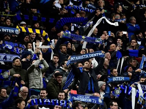 Inter Milan lập kỷ lục về lượng cổ động viên tới sân