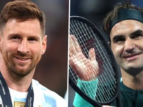 Federer tri ân Messi