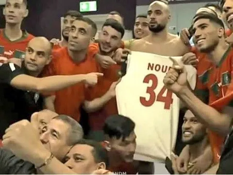 Tạo địa chấn trước La Roja, cầu thủ Morocco hô vang tên sao Hà Lan