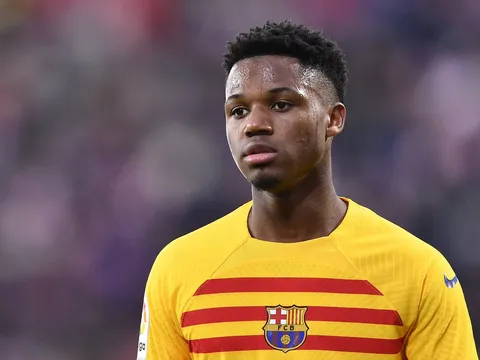 Rất nhanh chóng, Barca chốt khả năng bán Ansu Fati cho Man Utd