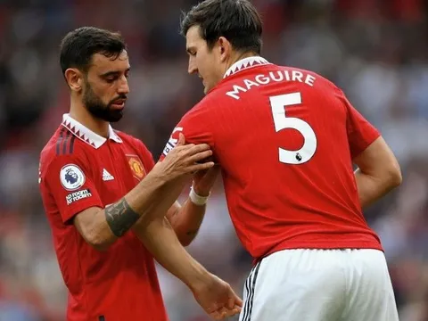 Maguire muốn cùng Bruno chia sẻ vinh dự của người đội trưởng