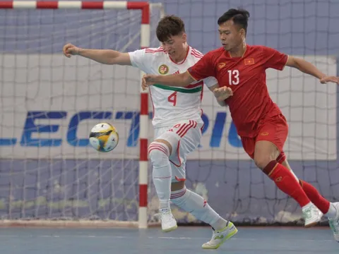 Tuyển futsal Việt Nam hào hứng trước cuộc đối đầu Hungary